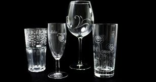 Marcatura Laser su Bicchieri di Vetro