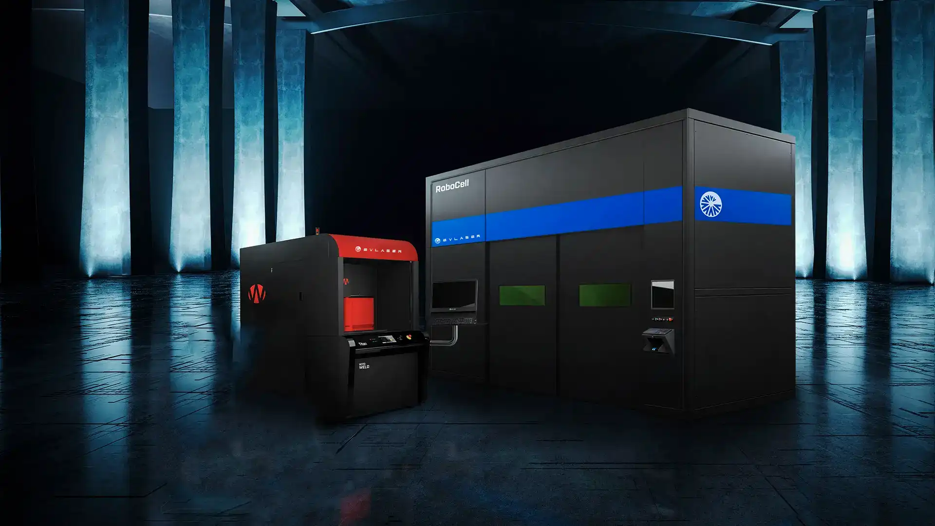 Industrie Laser Schweißgerät Evlaser