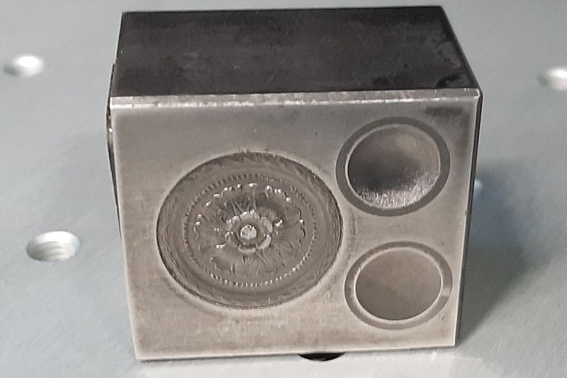 Laser 3D su Punzone di uno stampo in acciaio