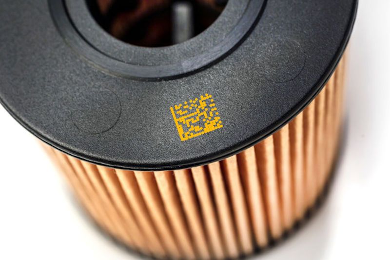 Marcatura Laser su Plastica per Tracciabilità