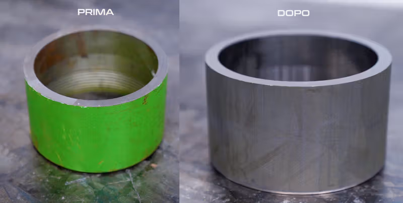 Prima Dopo Sverniciatura Laser Industriale