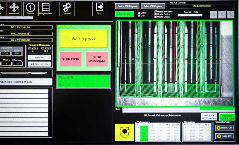 Vision Systems Centering and software Evlaser