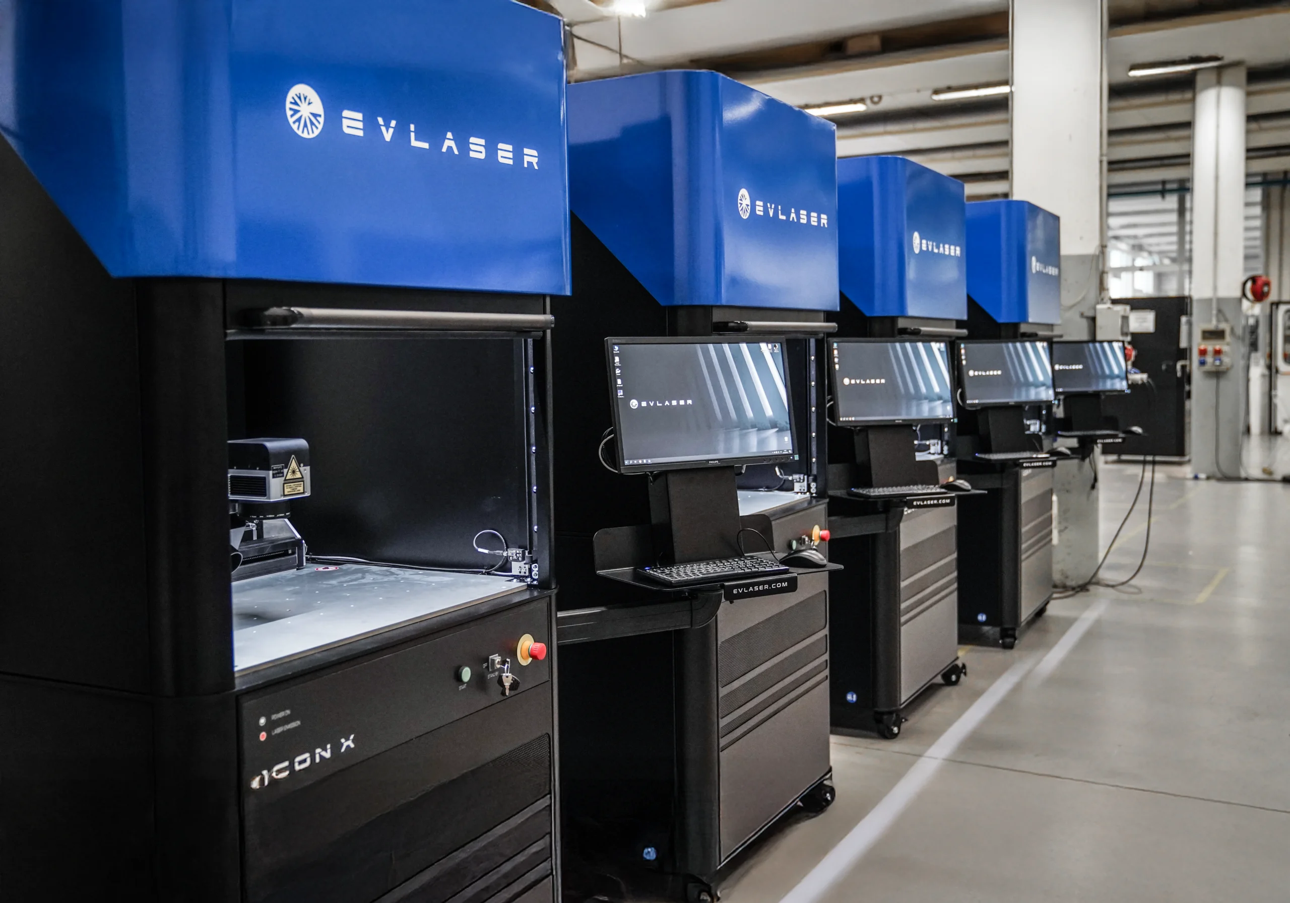 Marcatori Laser Evlaser Produzione