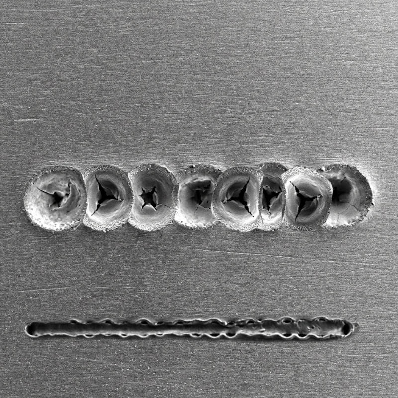 Effects of Hatch Line Overlap in Laser Marking